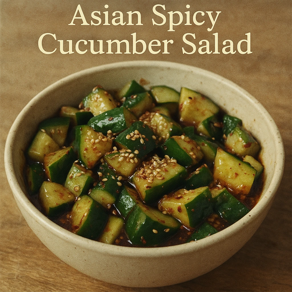 Cucumbers with a Bang - A healthy, flavorful snack ideal for Weight Watchers, featuring cucumbers, fresh herbs, and a zesty dressing.